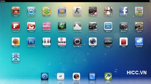 Phần mềm giải lập IOS iPad Simulator