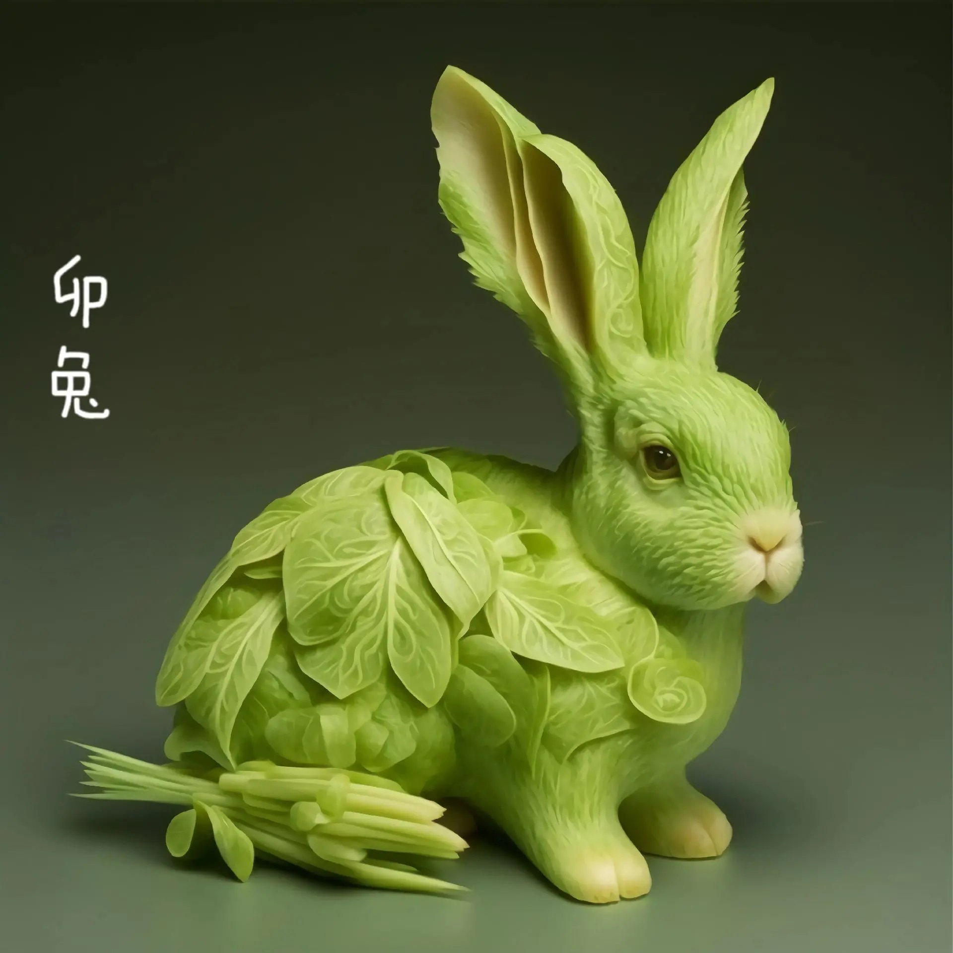 Hình ảnh 12 con giáp rau xanh tuổi Thỏ