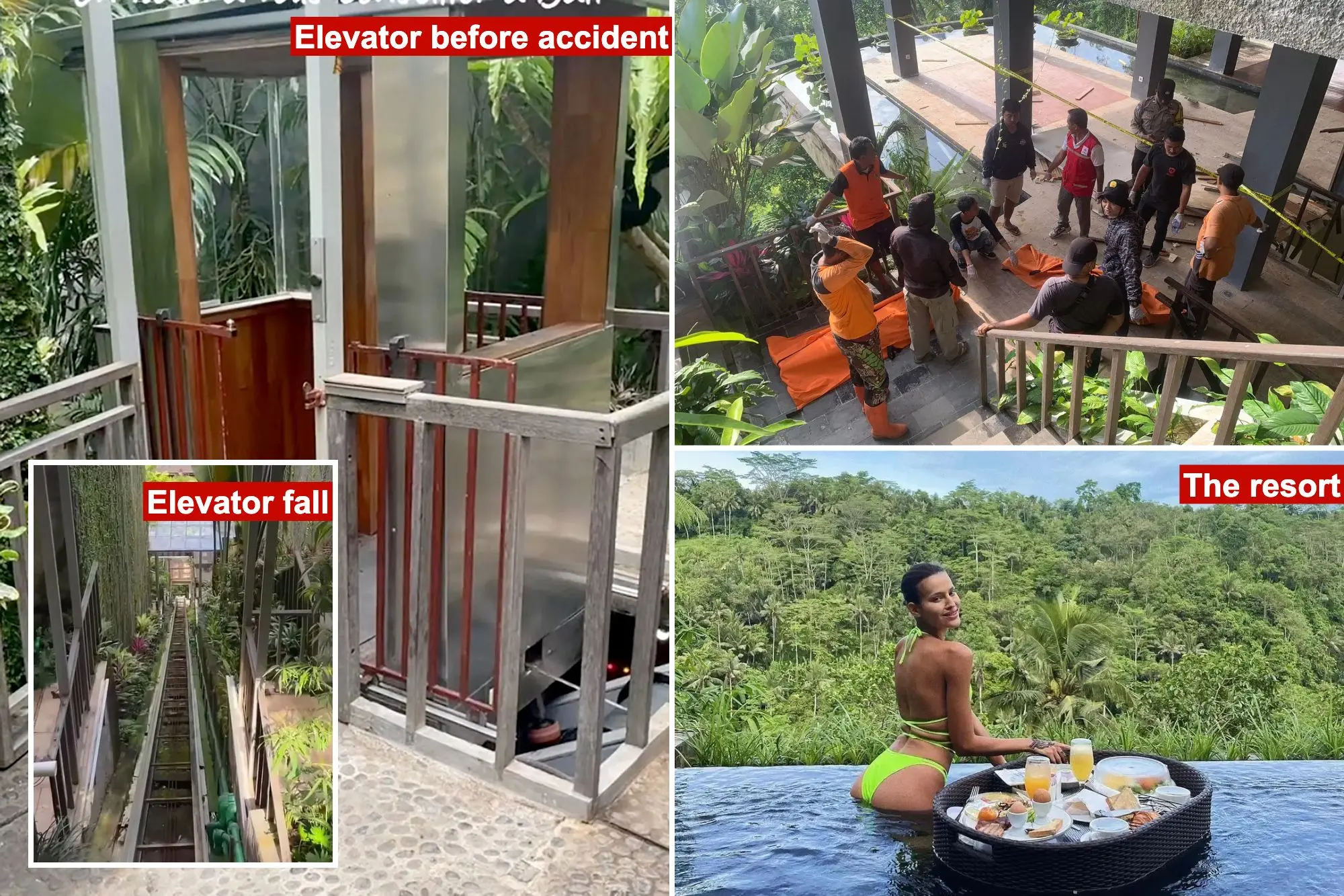 Bali Elevator Accident