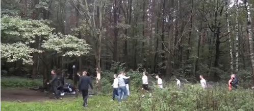 Lithuania Fight video in Woods